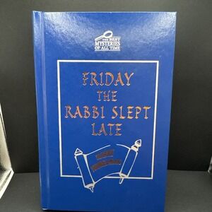 Harry Kemelman- Friday The Rabbi Slept Late-HC ImPress Mystery 2007-Like New